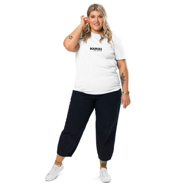 T-shirt Unisexe "Cœur de Bourges" – Confort et Engagement Écoresponsable