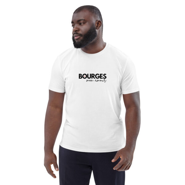 T-shirt Unisexe "Cœur de Bourges" – Confort et Engagement Écoresponsable