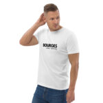 T-shirt Unisexe "Cœur de Bourges" – Confort et Engagement Écoresponsable