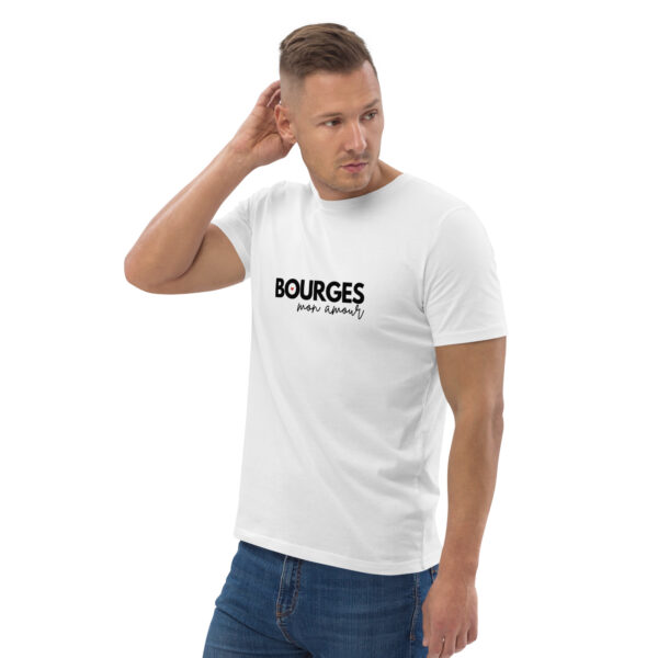 T-shirt Unisexe "Cœur de Bourges" – Confort et Engagement Écoresponsable